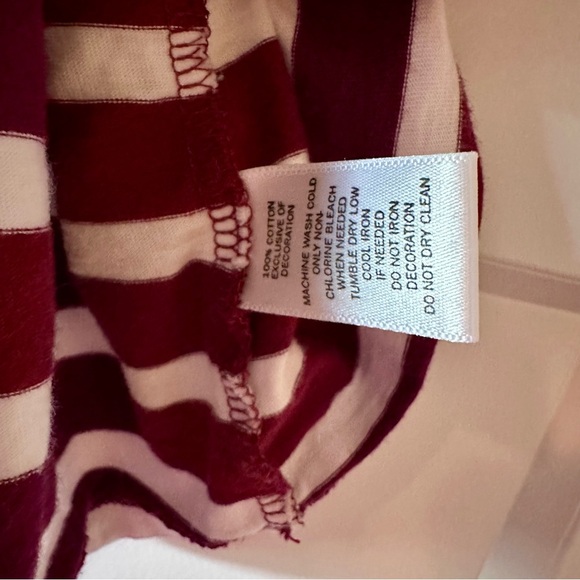 Garnet and white stripe loft tank top - Picture 5 of 5